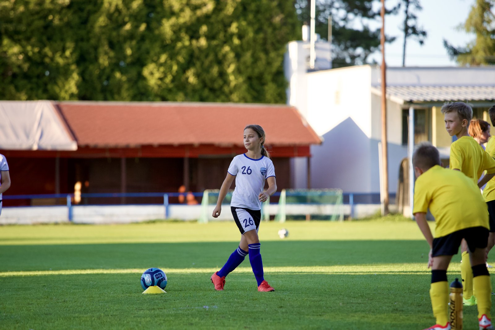 Brankársky zákrok v zápase U10